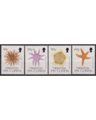 F-EX54426 TRISTAN DA CUNHA MNH 1990 MARINE WILDLIFE SEA ECHINODERMS.
