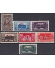 F-EX49187 SOMALIA ITALY COLONY MLH 1934 INTERNATIONAL COLONIAL ART AIR LEOPARD.