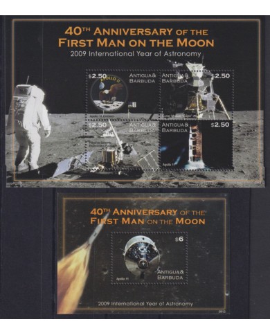 F-EX53181 ANTIGUA & BARBUDA MNH 2009 INTERNATIONAL YEAR ASTRONOMY SPACE COSMOS.