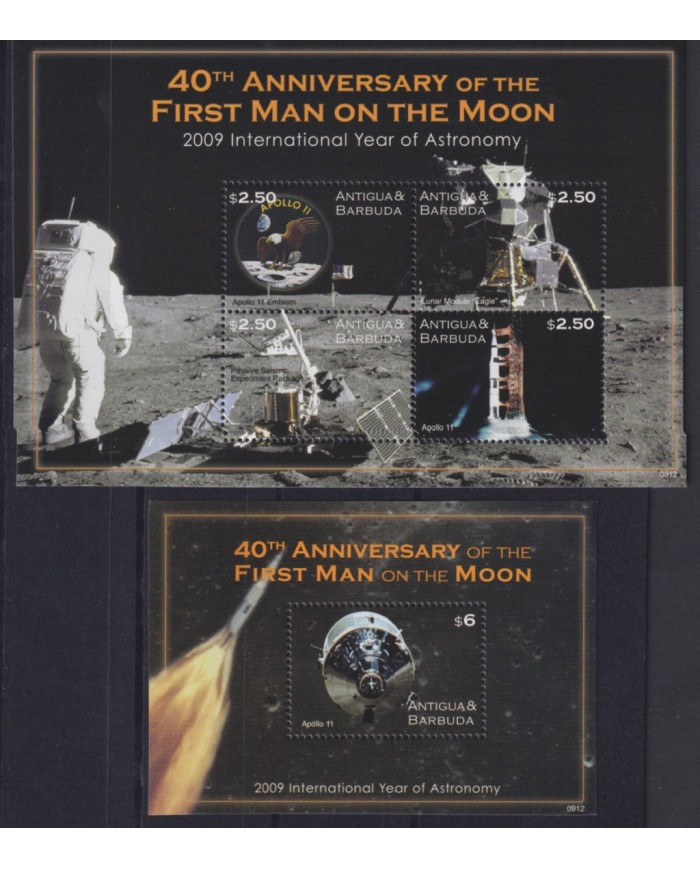 F-EX53181 ANTIGUA & BARBUDA MNH 2009 INTERNATIONAL YEAR ASTRONOMY SPACE COSMOS.