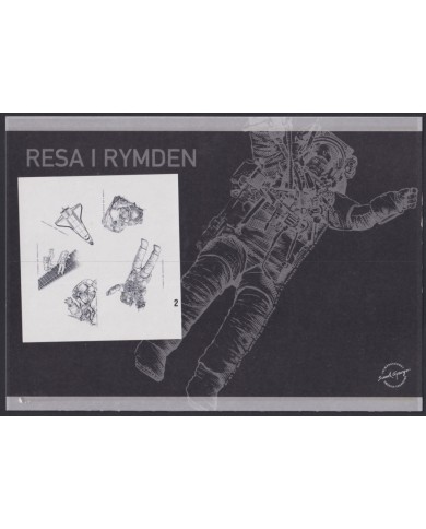 F-EX54249 SWEDEN SVERIGE MNH PROOF 2009 SATELLITE SPACE COSMOS ASTRONAUTIC.