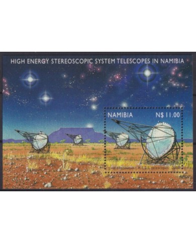 F-EX54955 NAMIBIA MNH 2008 ENERGY STEREOSCOPIC TELESCOPES ASTRONOMY.