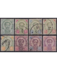 F-EX48832 SIAM THAILAND 1887 KING CHULALONGKORN.