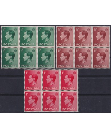F-EX50276 ENGLAND UK GB 1936 MNH-MH EDWARD VIII WATERMARK INVERTED.