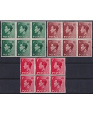 F-EX50276 ENGLAND UK GB 1936 MNH-MH EDWARD VIII WATERMARK INVERTED.