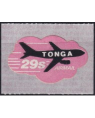 F-EX54487 TONGA MNH 1982 AIRMAIL ADHESIVE 29s AVION AIRPLANE.