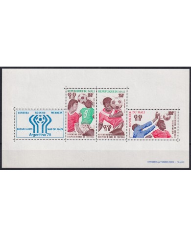 F-EX54250 MALI MNH 1978 ARGENTINA SOCCER FOOTBALL WORLD CHAMPIONSHIP.