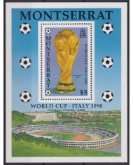 F-EX54973 MONTSERRAT MNH 1990 SOCCER FUTBOL FOOTBALL CHAMPIONSHIP.