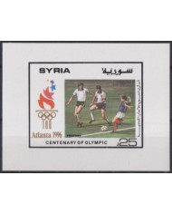 F-EX54979 SYRIA SIRIA MNH 1996 SOCCER WORLD CHAMPIONSHIP