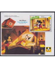 F-EX55122 ST VINCENT MNH 1992 DISNEY CARTOON MOVIE THRU THE MIRROR MICKEY MOUSE.