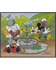 F-EX55118 GRENADINES & ST VINCENT MNH 1992 DISNEY CARTOON MOVIE YOUTH FOUNTAIN PONCE DE LEON.