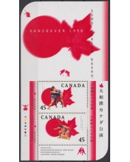 F-EX54983 CANADA MNH 1998 MARTIAL ARTS SUMO BASHO FIGHTING.