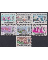 F-EX54933 MALAYSIA PERAK MNH 1965 FLOWER FLORES ORCHID ORQUIDEAS.