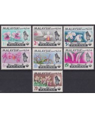 F-EX54934 MALAYSIA PAHANG MNH 1965 FLOWER FLORES ORCHID ORQUIDEAS.