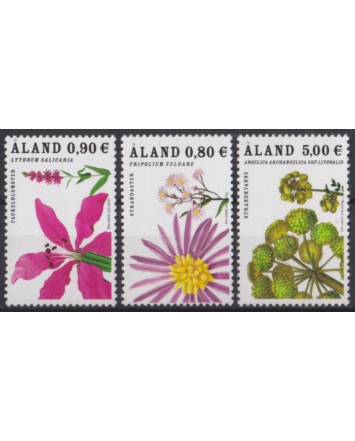 F-EX54867 ALAND MNH 2007 FLOWER FLORES ORCHID ORQUIDEAS.