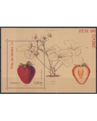 F-EX54874 FRANCE MNH 2011 FRUIT STRAWBERRY FLOWER FLORES ORCHID ORQUIDEAS.