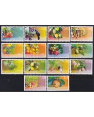 F-EX54237 ST LUCIA MNH 2005 FRUIT FOOD ZABWICO CASHEW ZAPOTI GWIAN PWIN PAPAI AKEE.