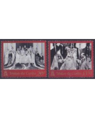 F-EX54438 TRISTAN DA CUNHA MNH 2002 ROYAL FAMILY GOLDEN JUBILEE OF QUEEN ELIZABETH.