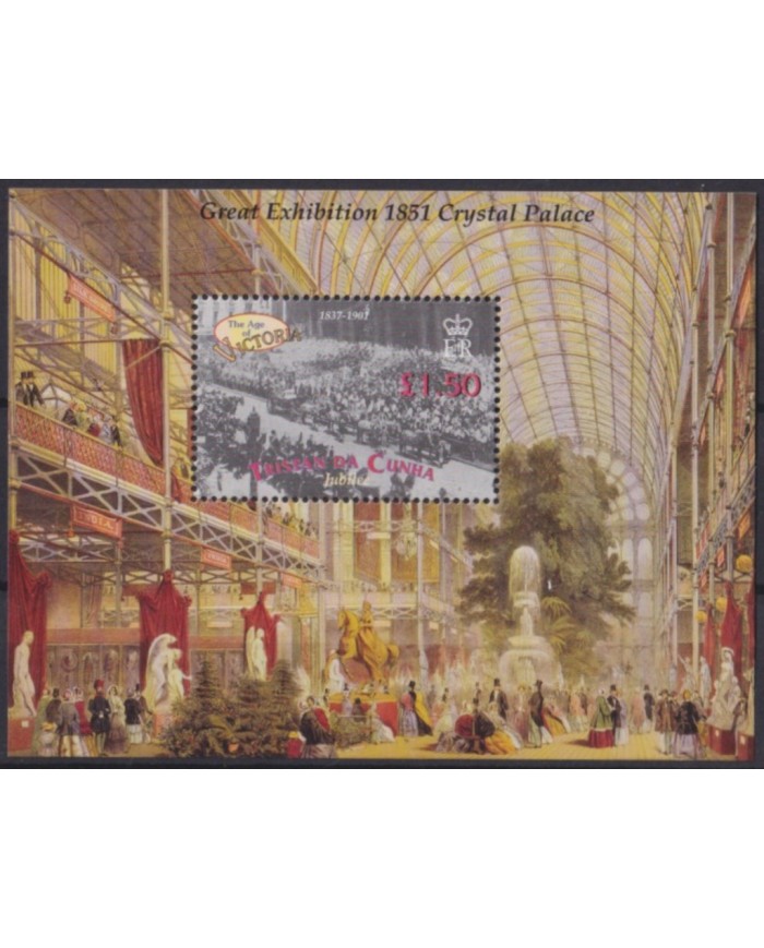F-EX54453 TRISTAN DA CUNHA MNH 2000 AGE OF VICTORIA JUBILEE CRYSTAL PALACE EXPO.