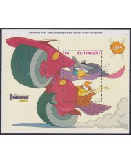 F-EX55127 ST VINCENT MNH 1993 DISNEY CARTOON COMICS DARKWING DUCK DONALD.