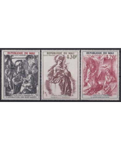 F-EX55142 MALI 1976 MNH CHRISTMAS NAVIDAD RELIGION ART ALBERT DURER.