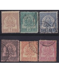 F-EX52712 TUNIS TUNISIE TUNISIA 1888-95 STAMPS LOT + 200€.