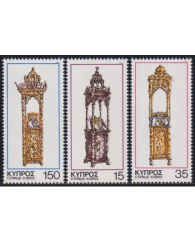 F-EX55403 CYPRUS CHIPRE MNH 1977 CHRISTMAS NAVIDAD ART MADONNA.