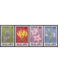 F-EX55441 MALAWI MNH 1983 CHRISTMAS NAVIDAD FLOWER FLORES.