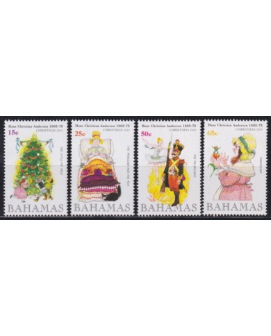 F-EX55265 BAHAMAS 2005 MNH CHRISTMAS NAVIDAD HANS CHRISTIAN ANDERSEN.