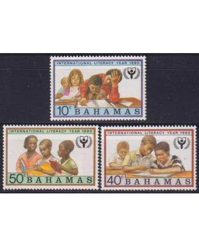 F-EX55240 BAHAMAS MNH 1990 INTERNATIONAL LITERACY YEAR EDUCATION.