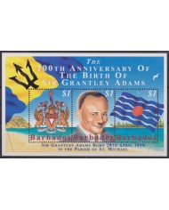 F-EX55222 BARBADOS MNH 1998 CENTENARY OF BIRTH GRANTLEY ADAMS.