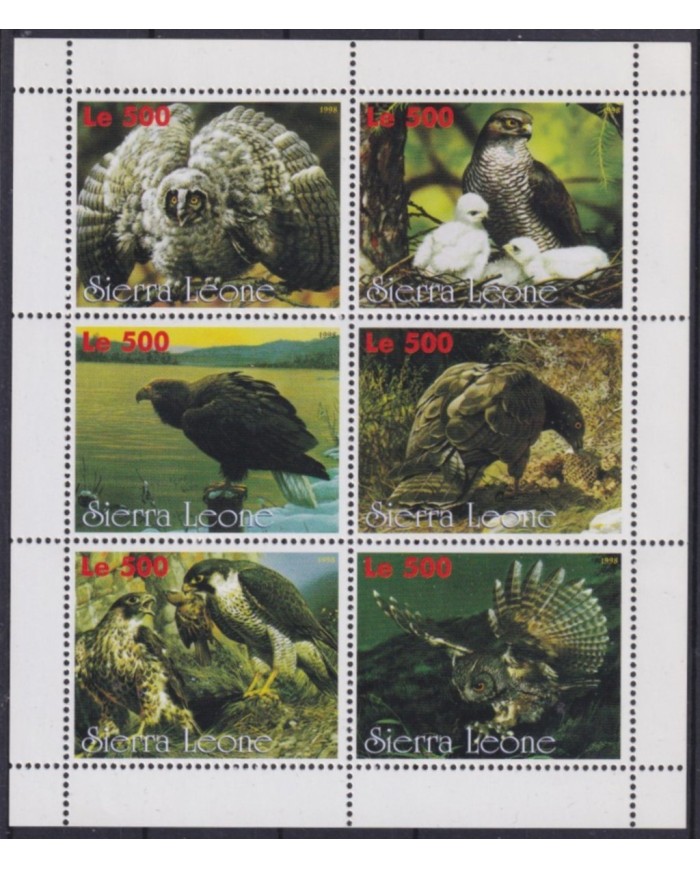 F-EX55504 SIERRA LEONE MNH 1998 BIRD AVES OISEAUX VÖGEL.