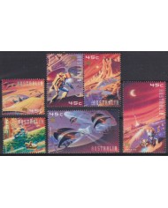 F-EX55531 AUSTRALIA MNH 2000 SPACE EXPLORATION COSMOS.