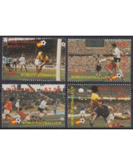 F-EX55496 ST LUCIA MNH 1982 WORLD SOCCER CHAMPIONSHIP CUP FOOTBALL.