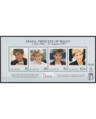 F-EX55617 NIUAFO´OU MNH 1997 ROYAL FAMILY LADY DIANA.