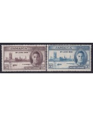 F-EX53658 JAMAICA 1946 MH VICTORY WESTMINSTER.