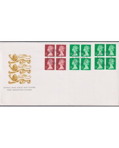 F-EX51406 UK ENGLAND FDC EDINBURGH 1985 MACHIN CROYDON SURREY.