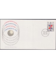 F-EX51418 UK ENGLAND FDC EDINBURGH 1986 COMMONWEALTH PARLIAMENTARY CONFERENCE.