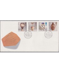 F-EX51435 UK ENGLAND FDC EDINBURGH 1987 STUDIO POTTERY ART.