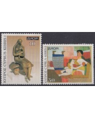 F-EX49638 CYPRUS MNH 1993 EUROPA CEPT ART PAINTING.