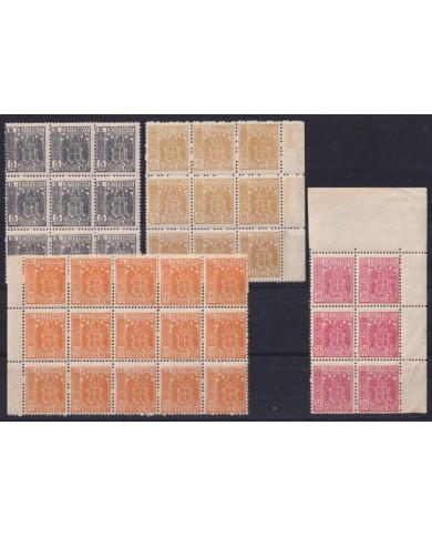 F-EX51989 ESPAÑA SPAIN TIMBRE MOVIL REVENUE STAMPS LOT.