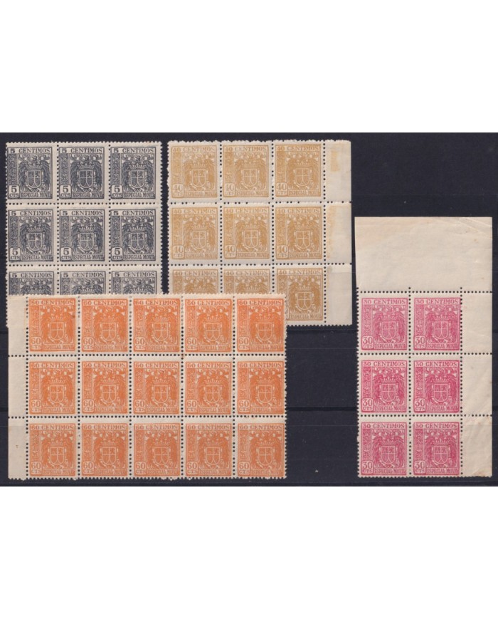 F-EX51989 ESPAÑA SPAIN TIMBRE MOVIL REVENUE STAMPS LOT.