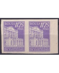 F-EX52646 ESPAÑA SPAIN BOLSA EXCHANGE IMPERFORATED PAIR REVENUE.