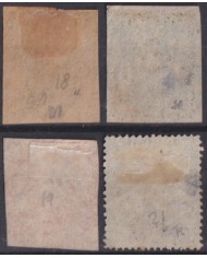 F-EX52296 MAURITIUS 1859-62 STAMPS LOT + 300€ CATALOGUE.