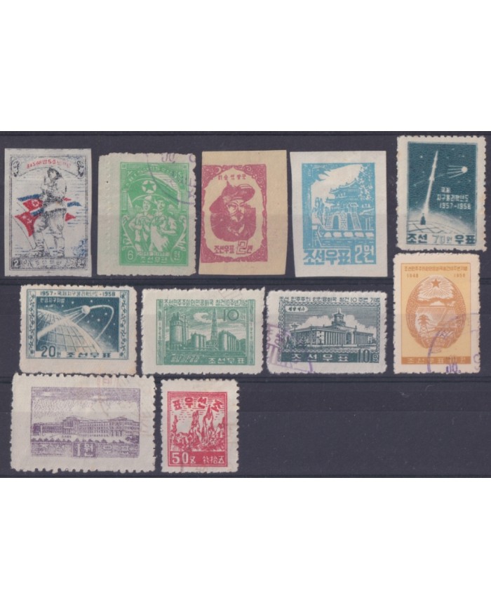 F-EX52243 KOREA STAMP LOT HIGHT VALUE.