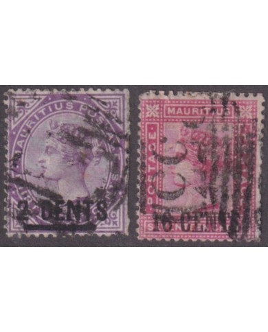 F-EX52233 CEYLON SRI LANKA 1883-1887 QUEEN VICTORIA +140€.