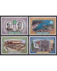 F-EX55301 ST LUCIA MNH 2000 150th ANNIV OF CASTRIES HISTORIC EVENTS.