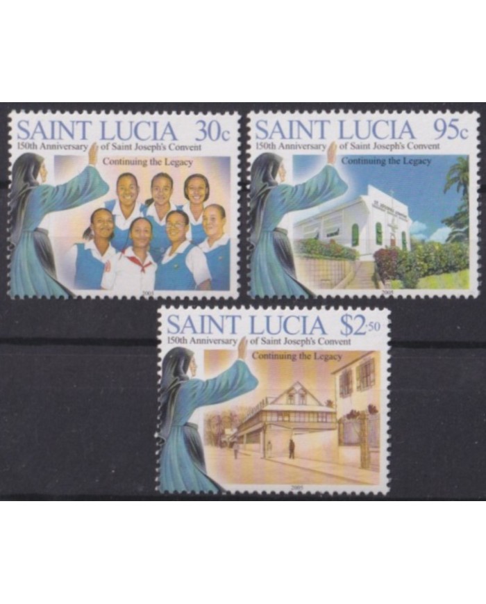 F-EX55308 ST LUCIA MNH 2005 150th ANNIV ST JOSEPH´S CONVENT.