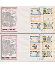 F-EX55026 MONTSERRAT IS FDC 1979 CENTENARY OF ROWLAND HILL.