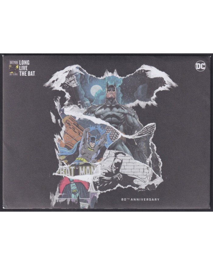 F-EX55028 MALAYSIA MNH 2019 BATMAN CARTOON COMICS SPECIAL PACK.